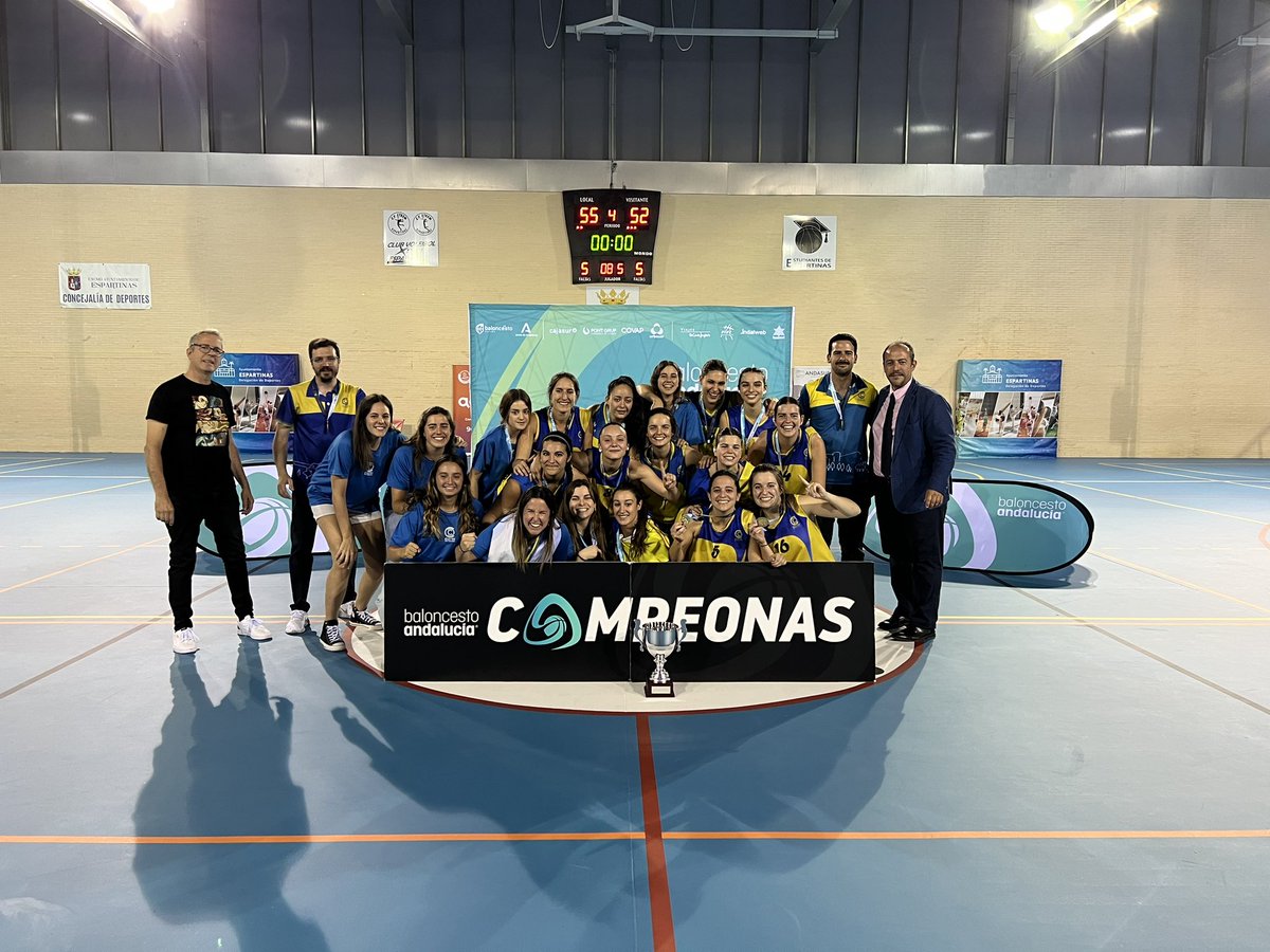 🤍💙 No pudo ser <a href="/BaloncestoCDAS/">🄲🄳🄰🅂 Espartinas</a> 

Pero para nosotr@s sois nuestras campeonas. 

Enhorabuena a <a href="/CDClaretSev/">C.D. Colegio CLARET</a> 

#Espartinas #EspartedeTi #BaloncestoFemenino