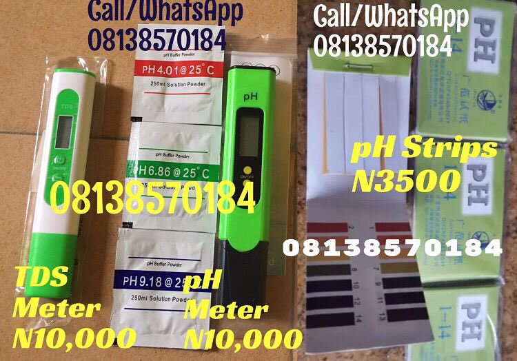 Phmeterstore's tweet photo. Looking for where to buy pH meters (Digital or Test Strips) and TDS Meter? Send us WhatsApp message Guinness Rooting for Hilda Nigerian #96hrs https://t.co/XxMxYZgMky