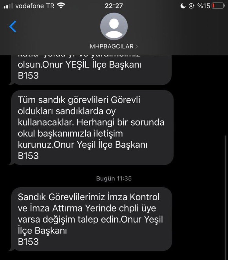 hesaniko's tweet photo. MHP Bağcılar İlçe Başkanı: "Sandık başındaki CHP'li üyeler için değişim isteyin."

SANDIKLARI TERK ETMEYİN
SANDIKLARI TERK ETMEYİN
SANDIKLARI TERK ETMEYİN
SANDIKLARI TERK ETMEYİN https://t.co/QlMO9DxxXs