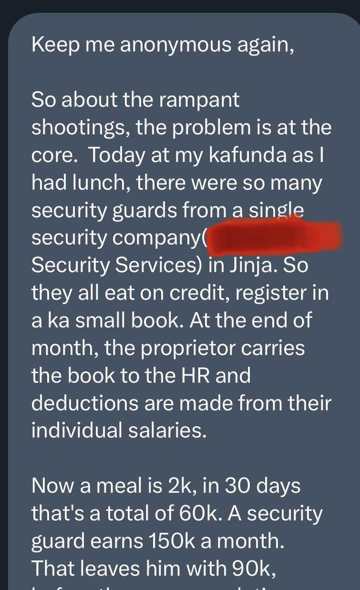 Jim Spire Ssentongo On Twitter Private Security Services Issues