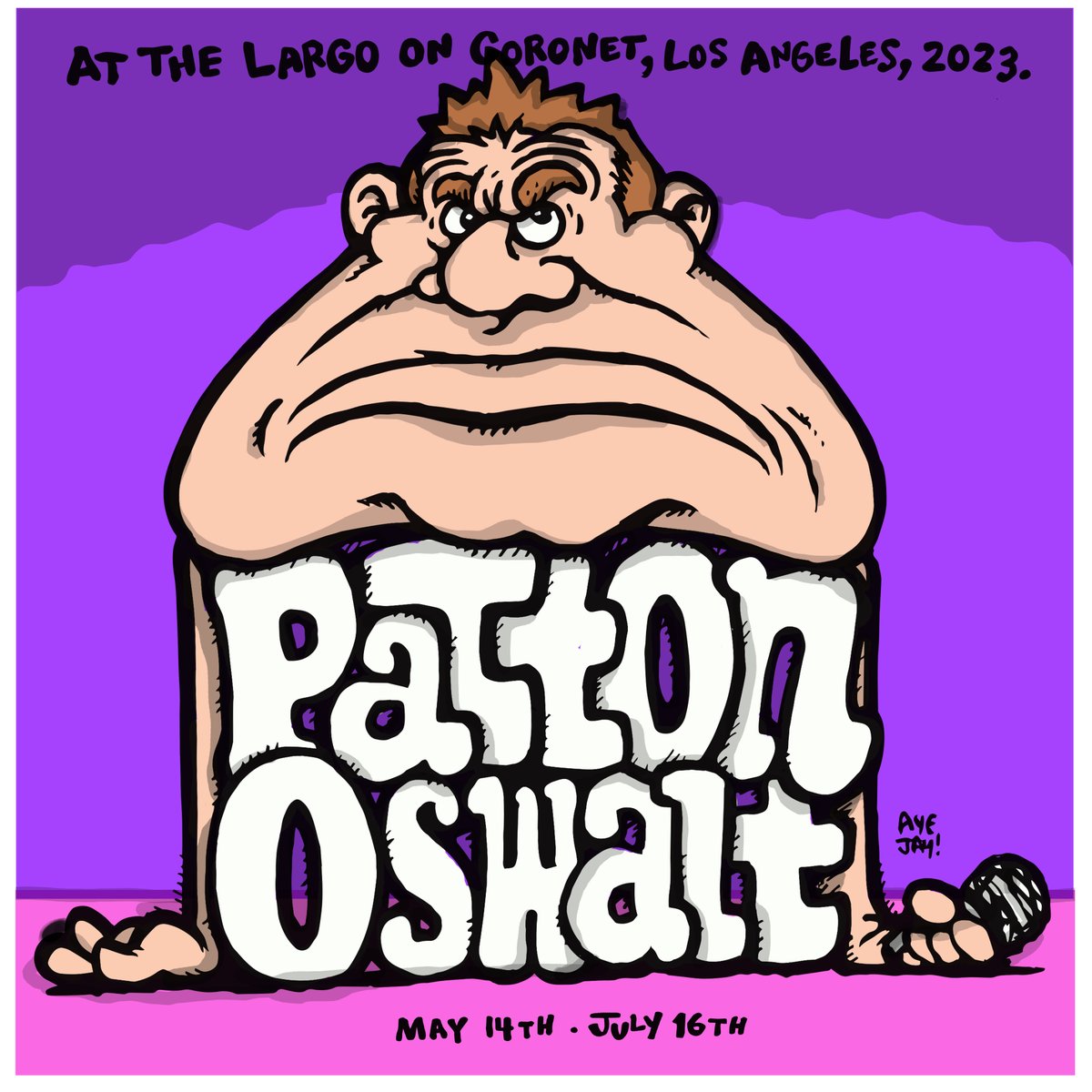 pattonoswalt's tweet image. Happy Mother's Day! See you mothers at The Largo tonight, and again on July 16th!