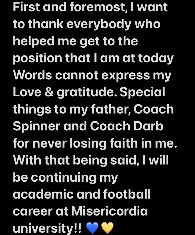 10 billion% locked in 💛💙
#MisUp2som3thing @MisericordiaHFC <a href="/TyreeSpinner/">Tyree Spinner</a> <a href="/JayDub2211/">James Darby MS, USAW L1</a> <a href="/CoachRGaskins2/">R. Gaskins</a>