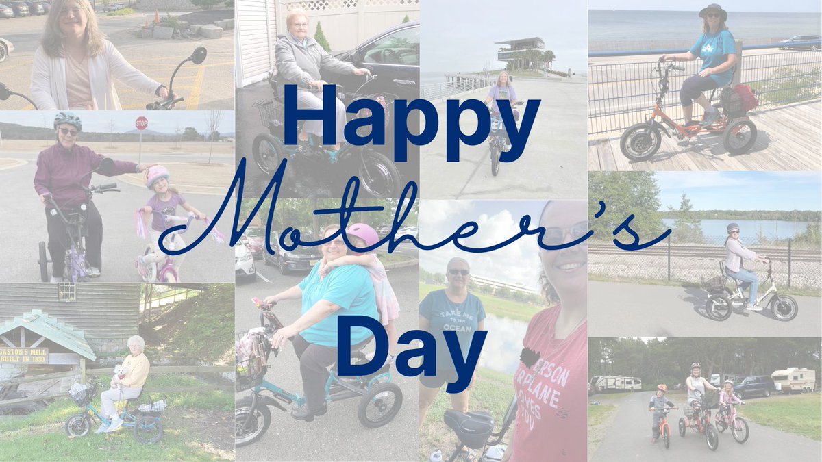 LibertyTrike's tweet photo. To all the multitasking moms & grandmas who inspire us with their energy, determination & adventurous spirit. Keep conquering hills & pushing through the toughest terrain on your Liberty Trikes! ๐ช
Happy Mother's Day! ๐
#libertytrike #mothersday #seniortrike #etrikes https://t.co/l6E1OYWEmd