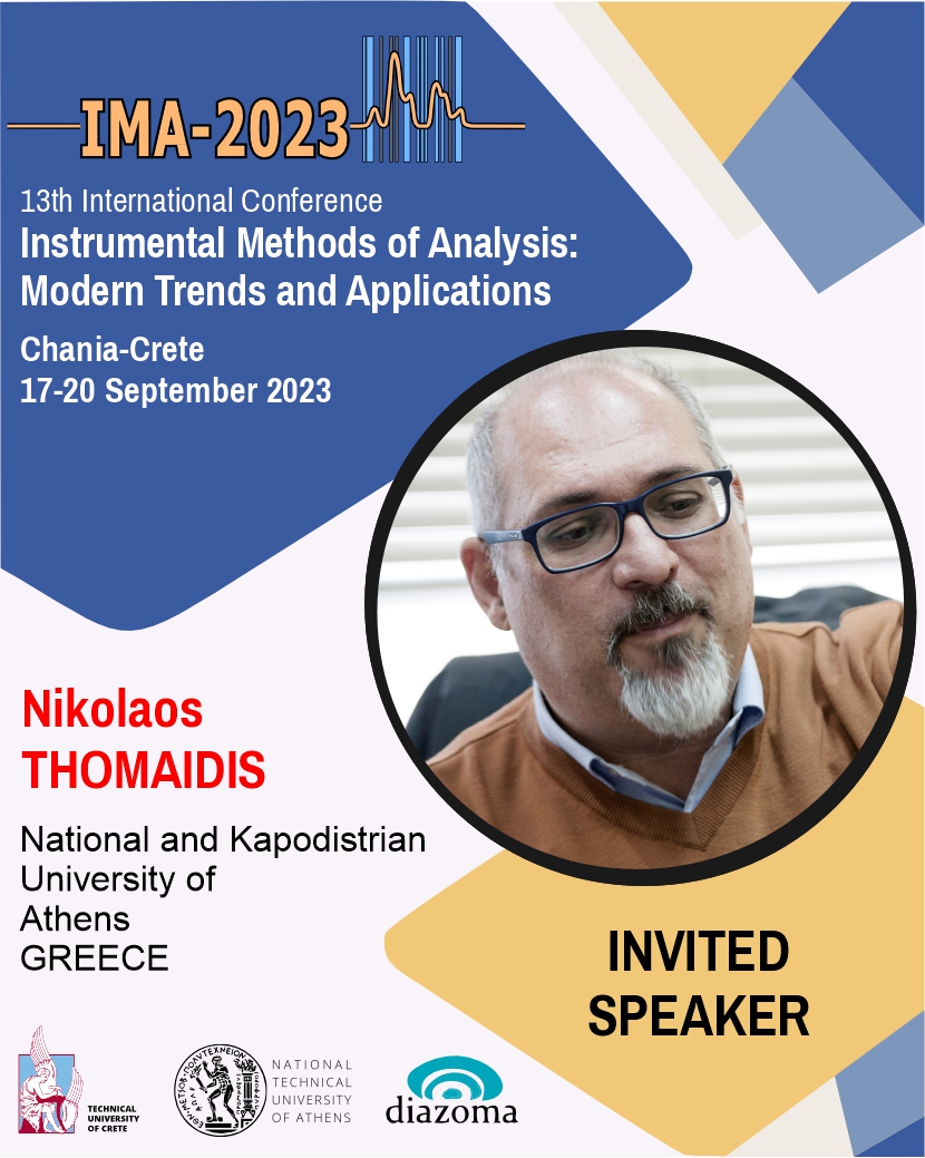 Professor Nikolaos Thomaidis from National and Kapodistrian University of Athens, Greece,  will contribute with an Invited talk in the frame of IMA-2023.

List of Invited speakers lnkd.in/dcX-Vc6H

#conference #ima2023 #analyticalchemistry #massspectrometry