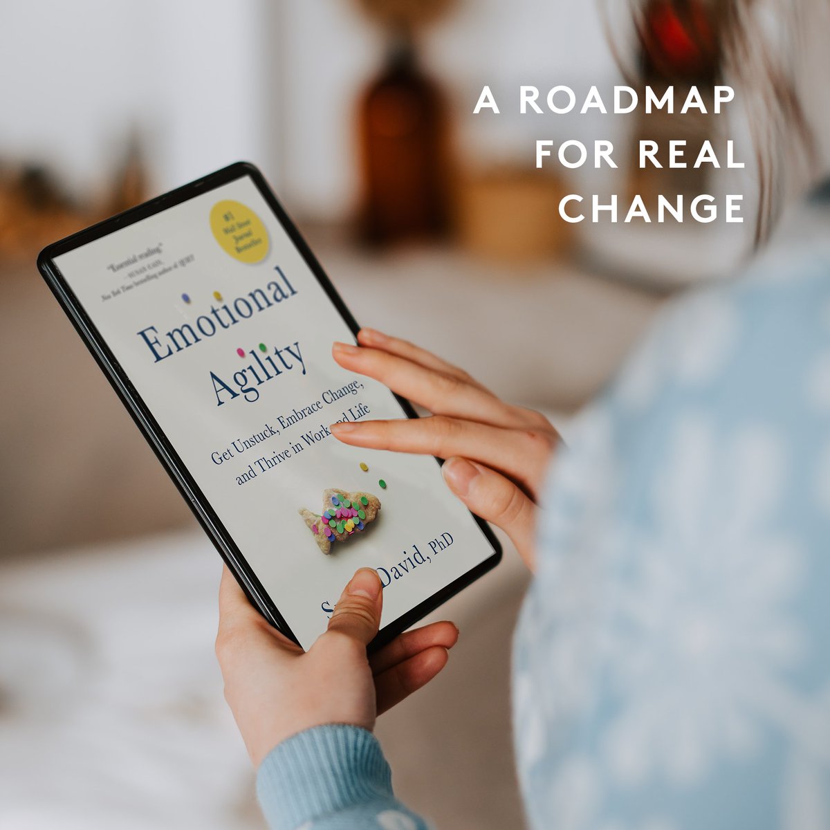A reminder that the e-book version of Emotional Agility is on sale for just $1.99 (U.S. readers only). Tag a friend in the comments who you want to read it with.

Get your copy 👉 amazon.com/Emotional-Agil…