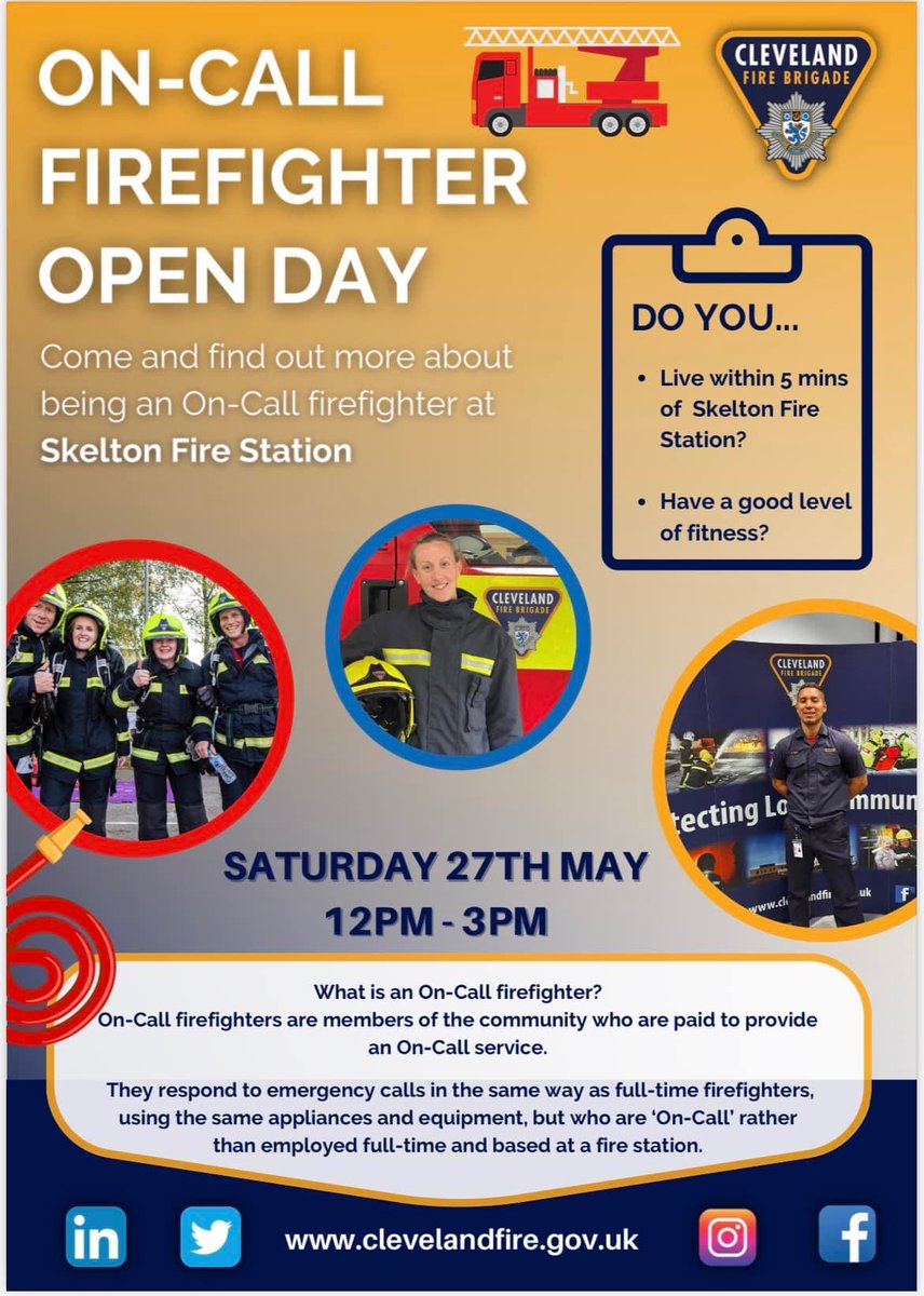 Tango_Two_Four's tweet photo. If you live within 5 minutes of any of our On-Call Stations, come and find out more about the role 🚒🚒🚒 https://t.co/n3PktY2L05