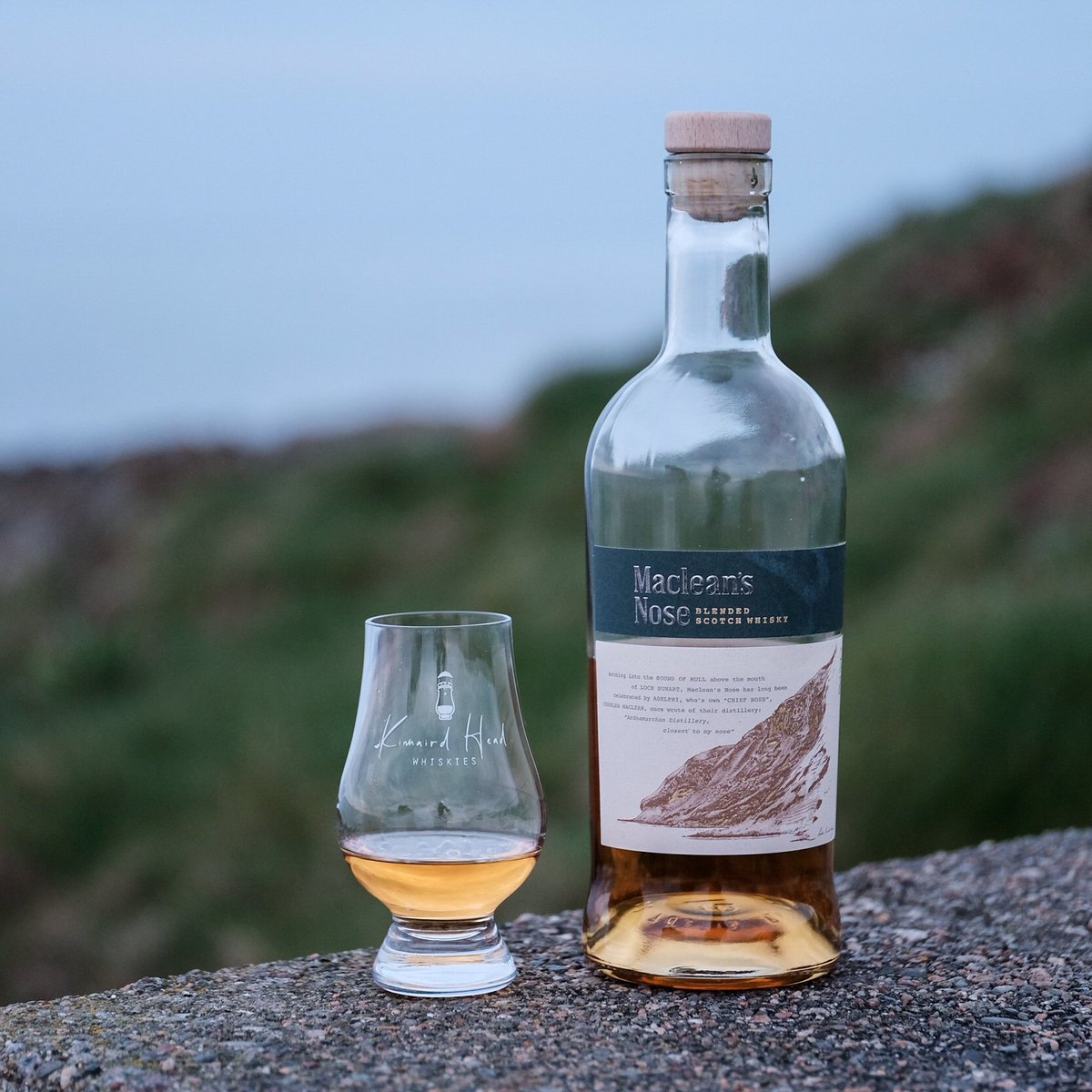 Maclean's Nose, a stunning new blend from <a href="/Distillery1826/">Ardnamurchan Distillery</a> . 

A sherried style highland blended whisky with a high malt content ( 70%). Lovely stuff.🥃

Question is if you haven't tried this then why not?

Available to buy here
kinnairdheadwhiskies.com/product/maclea…

#ardnamurchan
#whisky