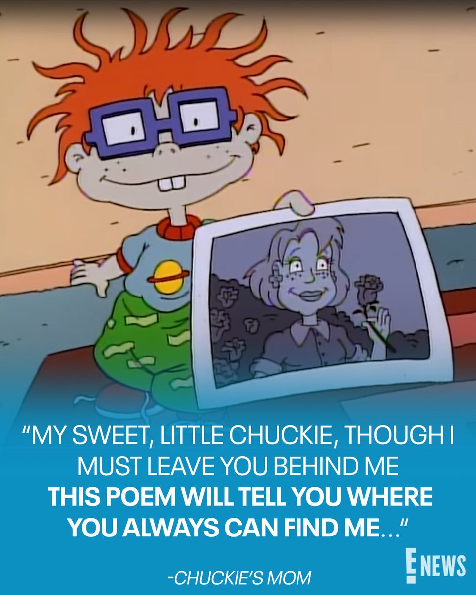 enews's tweet photo. Twenty-six years ago, the Rugrats' #MothersDay episode shared this poem from Chuckie Finster's mom. 🥺 Sending love to whoever may need it today. (📷: Nickelodeon) https://t.co/1kWvzmRQI3