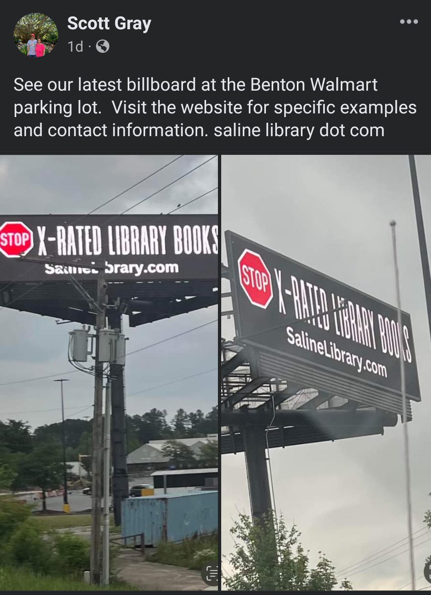 lauracreature's tweet photo. My job becomes a crime in August when #SB81 / #Act372 goes into effect, but honestly what I'm most afraid of is someone sh∞ting up a library. Next county over: https://t.co/x3ZP1rcTdg