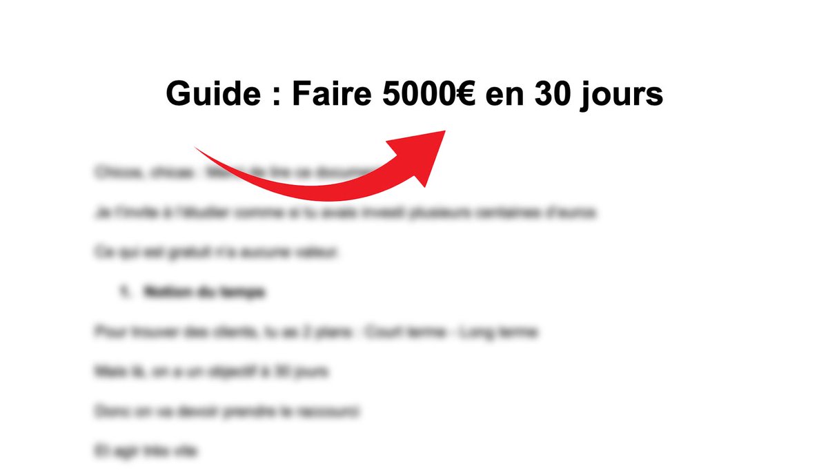 romancauver's tweet photo. ⚠️ Je viens de créer un Guide 100% GRATUIT qui t'explique comment faire 5000€ en 30 jours 

Rt + Like et je te l'envoie en DM.

(Tu dois follow) https://t.co/QNlwr580Yc