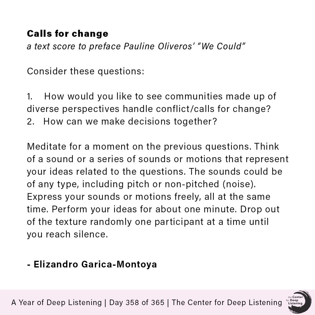 Center for Deep Listening tweet media