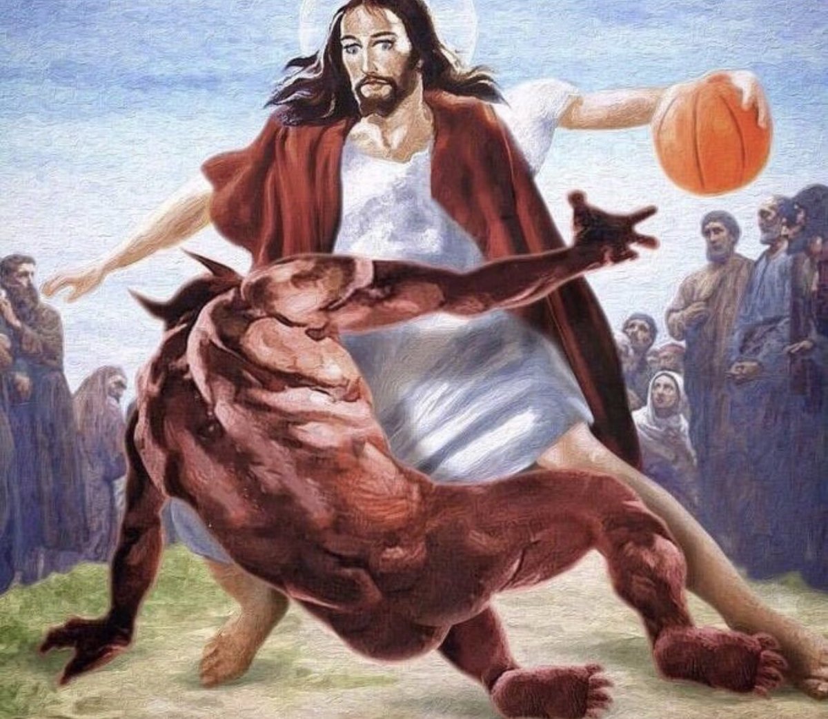 CjDaChamp's tweet photo. My Dawg Jesus is HIM https://t.co/0Iev6nA30h