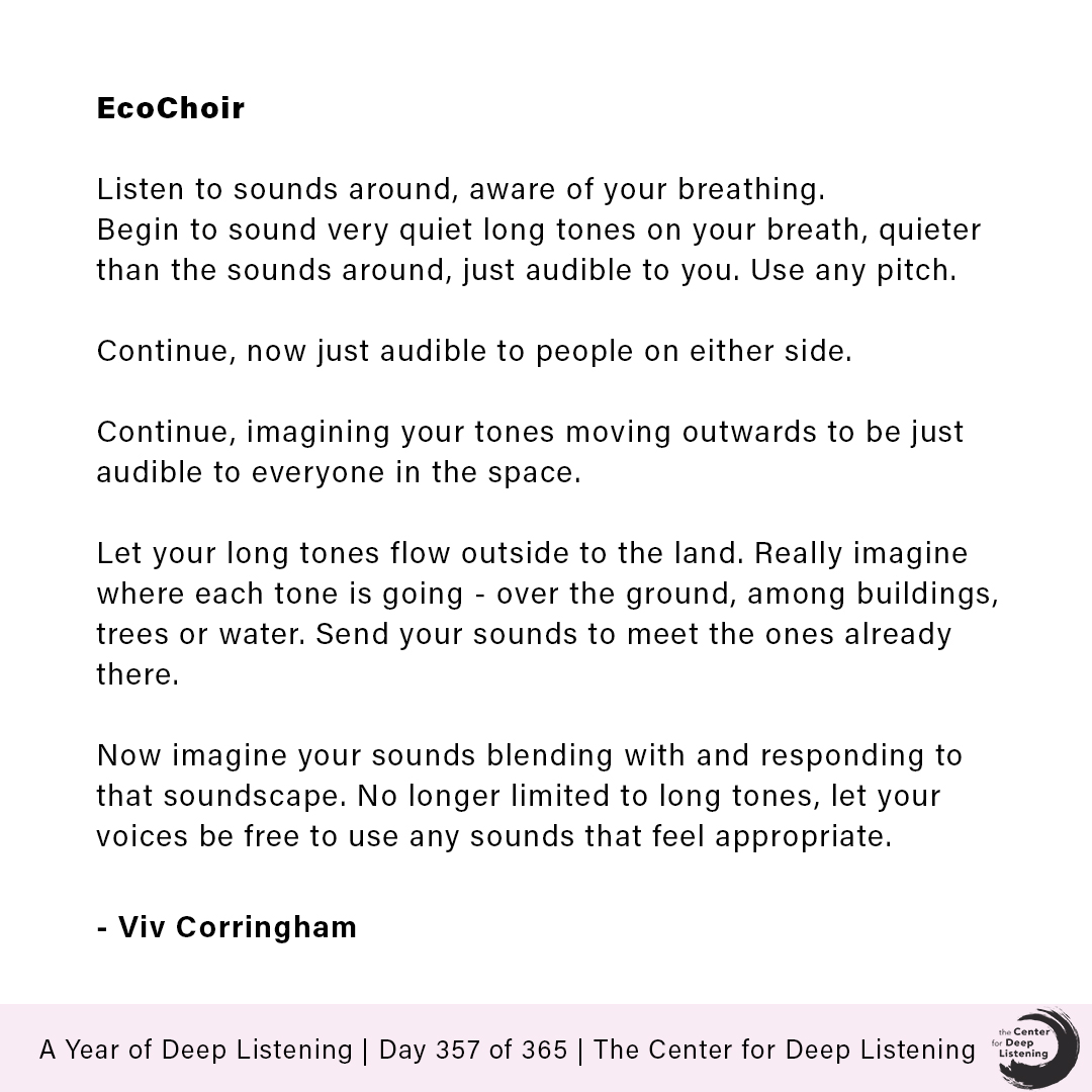 Center for Deep Listening tweet media