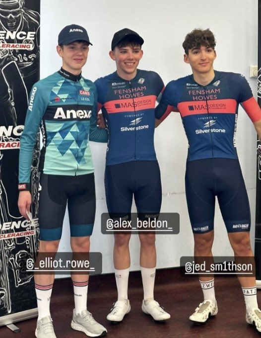 simon beldon (@simonbeldon) on Twitter photo Good day for <a href="/FenshamD/">Fensham Howes - MAS Design</a> at the National Junior series today. <a href="/alex_beldon_/">Alex Beldon</a> took the win with a solo 55k break, with <a href="/JedSm1thson/">Jed Smithson</a> 2nd after defending the lead. Congrats to @AnexoRace with Elliot Rowe taking 3rd Good day for <a href="/FenshamD/">Fensham Howes - MAS Design</a> at the National Junior series today. <a href="/alex_beldon_/">Alex Beldon</a> took the win with a solo 55k break, with <a href="/JedSm1thson/">Jed Smithson</a> 2nd after defending the lead. Congrats to @AnexoRace with Elliot Rowe taking 3rd