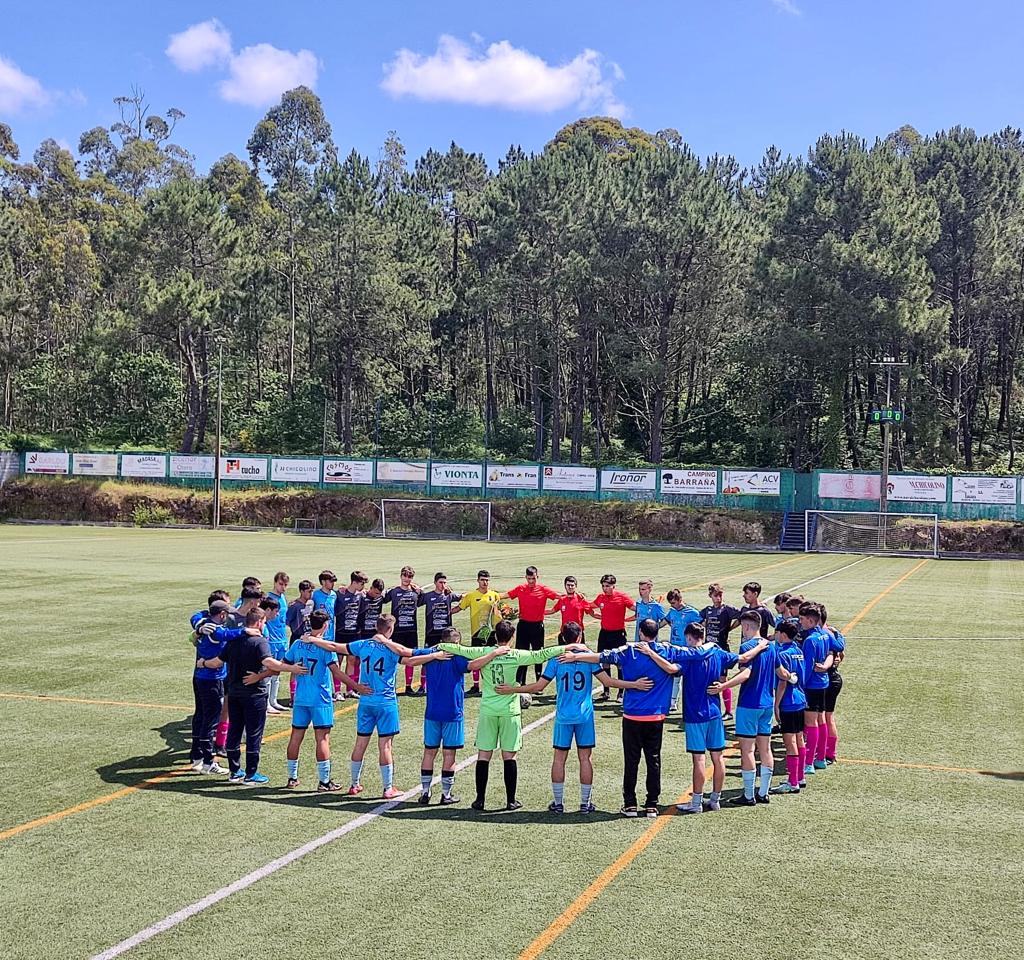 SD_Ribadeo's tweet photo. 🏟 Cantera │💙Juvenil 🤍

📍En el día de ayer nuestro juvenil se desplazo a Boiro. 

Desde la S.D. Ribadeo queremos agradecer al @CDBoiro  el detallazo que tuvieron con nosotros y la gran hospitalidad con la que nos recibieron. Ejemplo de Club. 👏 https://t.co/bl23RC1a1v