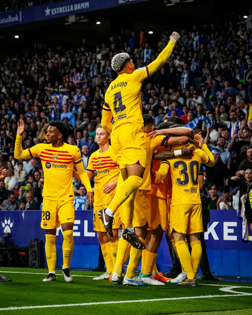 RadioFCB's tweet photo. EL FC BARCELONA ES CAMPEÓN DE LIGA TEMPORADA 2022/23. https://t.co/IUrQ6GNWnc