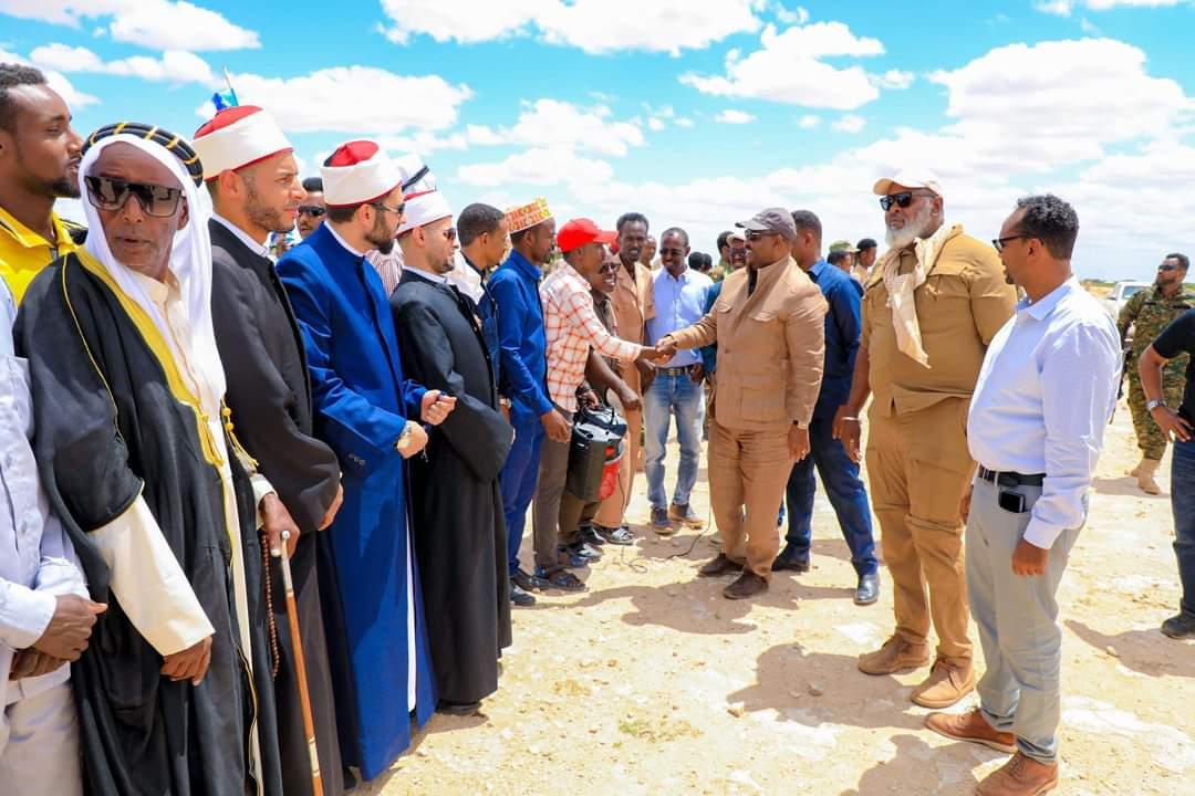 shaluco's tweet photo. Madaxweynaha Dowladda Puntland Mudane @HESaidADeni, ayaa booqasho ku tegay deegaanka #Heema ee degmada Gaalkacyo. https://t.co/CHtKKCcoyh