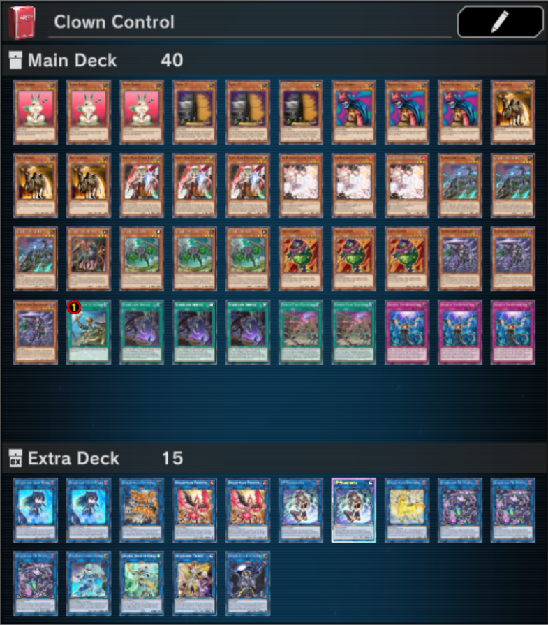 Skittles_Witch's tweet photo. I'm bringing Clown Control back BAYBEEE #yugioh #yugiohtcg #yugiohmasterduel #yugiohcards #yugiohcommunity #clowncontrol #clowns https://t.co/dt6TJBmAI4