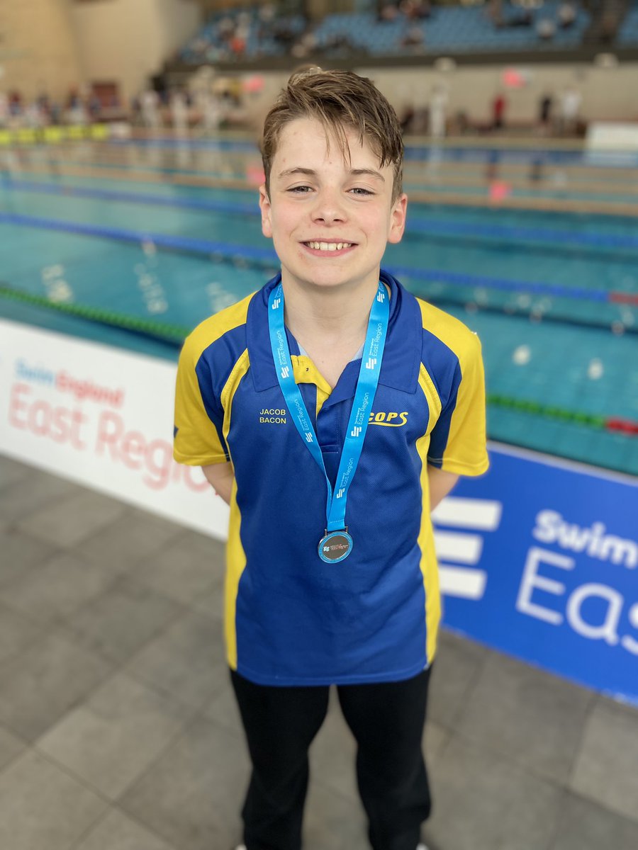 COPSSwimFast's tweet photo. SwimEngland East Region Championships Finals Update π₯
M 100m Fr
13yrs Jacob B wins SILVER π₯
#goCOPS ππ https://t.co/v9XDo4JJXk