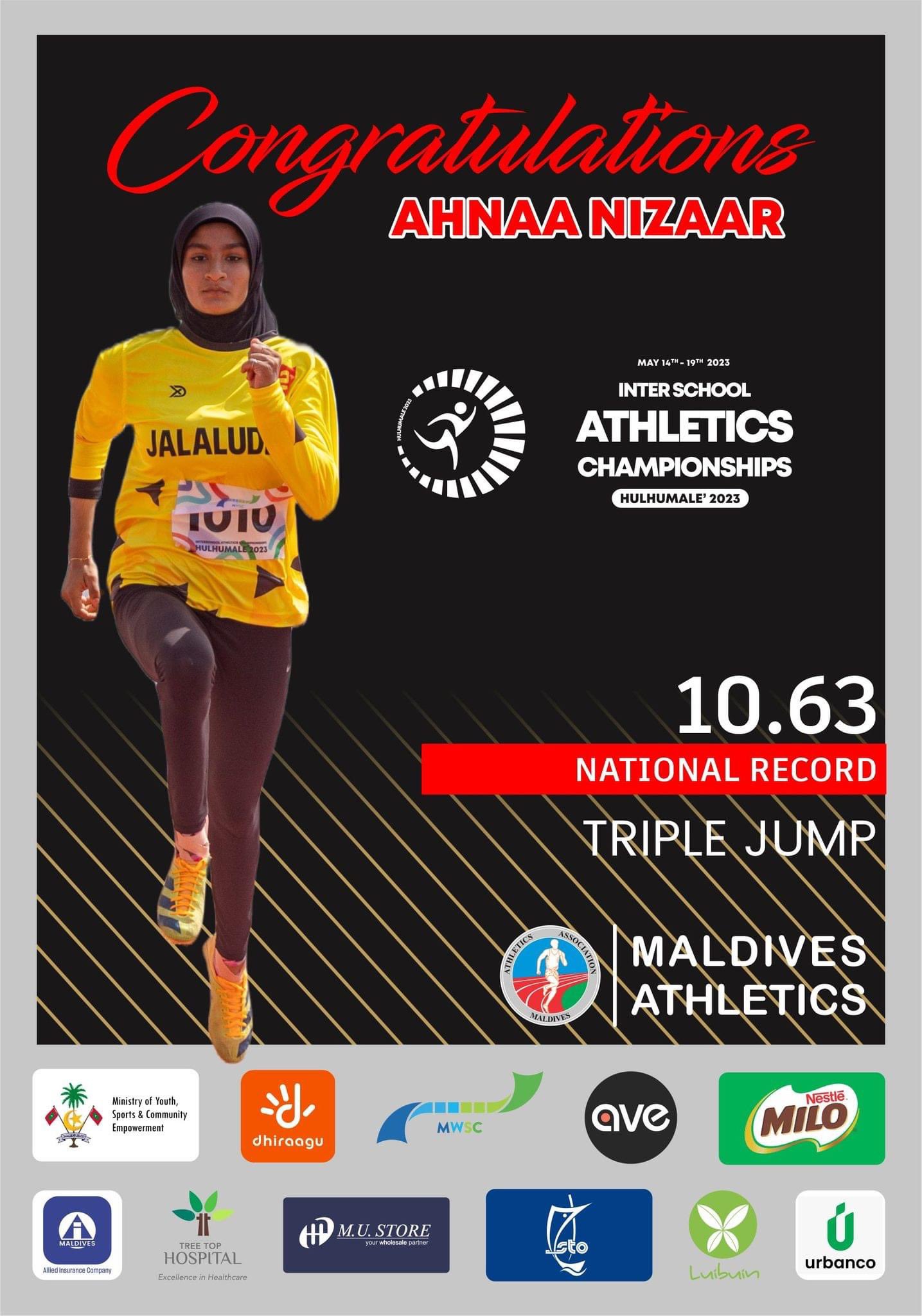 Athletics Association Of Maldives On Twitter Congratulations National athletics-association-of-maldives-on-twitter-congratulations-national