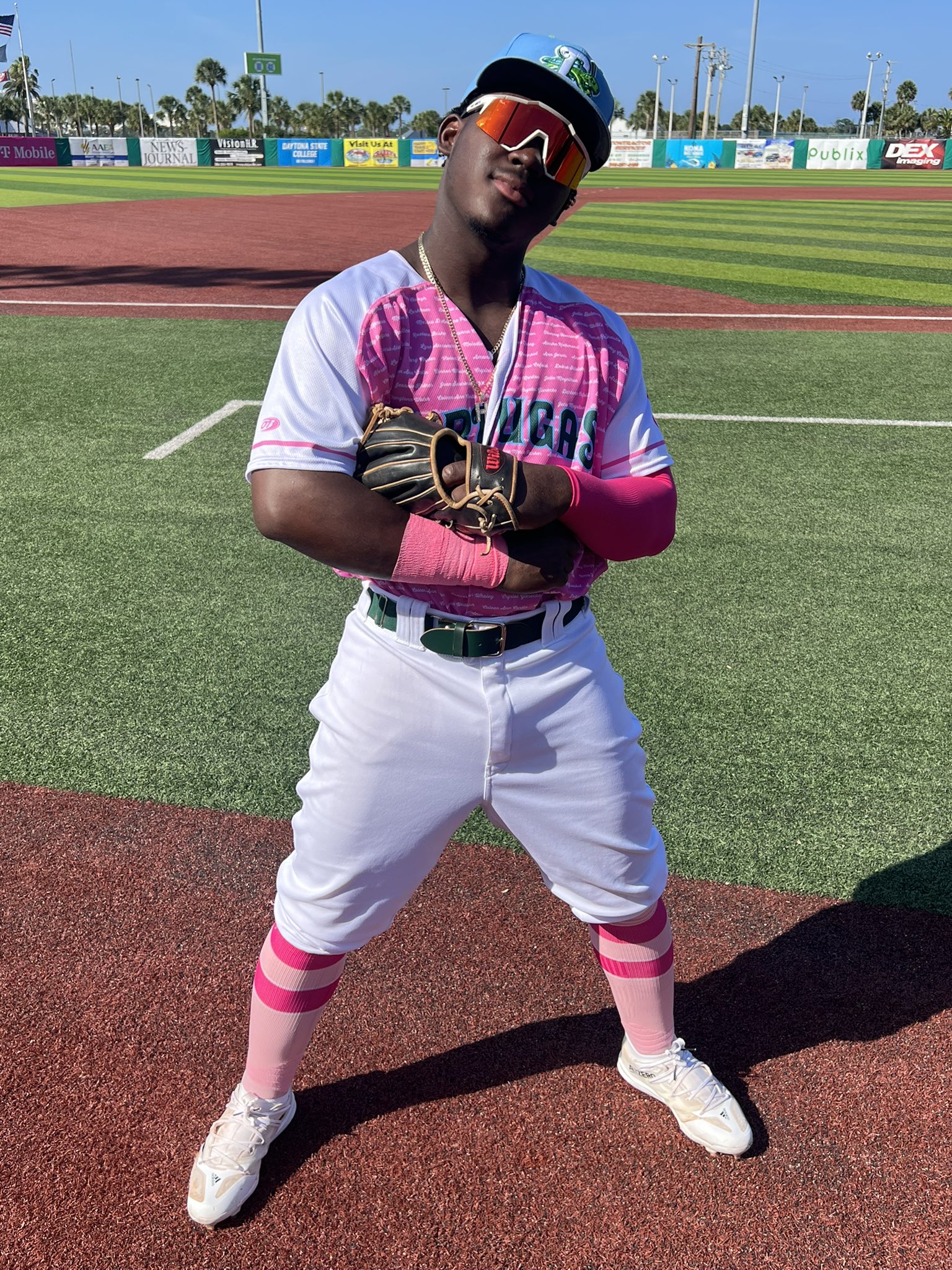 Daytona Tortugas on X: 🌸Mother's Day Drip 🌸 The 'Tugas will be wearing  these pink jerseys with names of Cancer Survivors detailed within them 🤍   / X