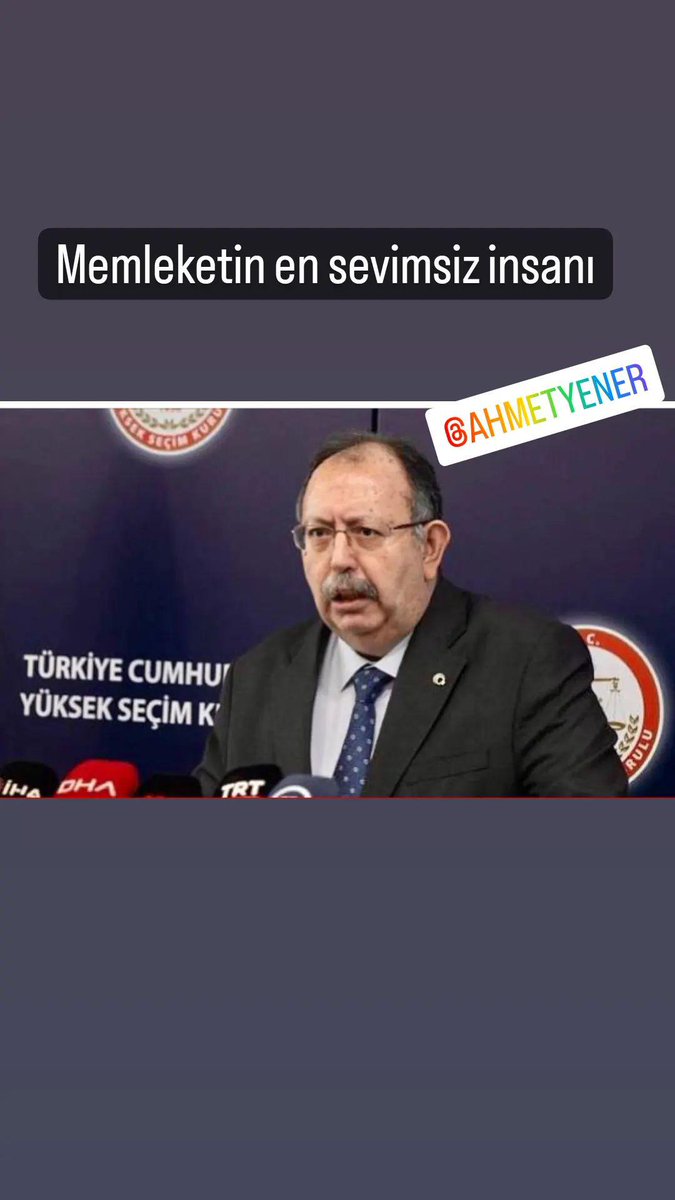 Bu adamla devamlı çalışssam işim gücüm rast gitmez ya #SandığaSahipCık #sandıktayım #YSK