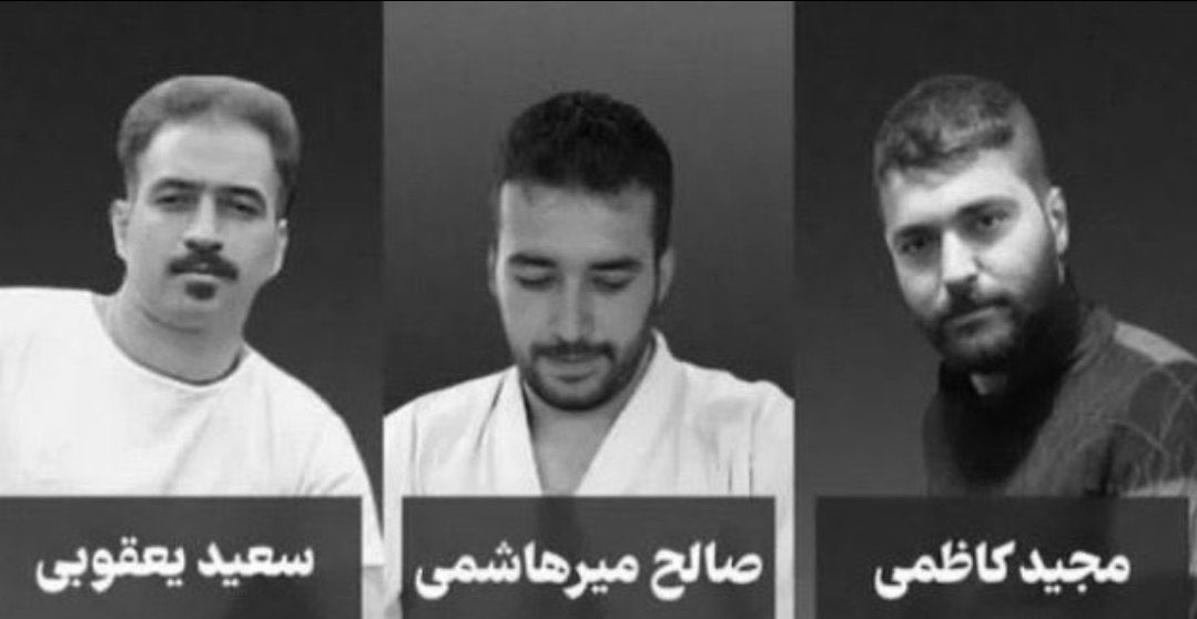 .<a href="/mena_amnesty/">Katja Müller-Fahlbusch</a> :#SalehMirhashemi #MajidKazemi #SaeedYaghoubi :
wir können heute  Nacht nicht vor dem Gefängnis in Isfahan stehen, aber in unseren Gedanken sind wir bei euch!!
❤️WE STAND WITH YOU!! ❤️
<a href="/khamenei_ir/">Khamenei.ir</a>:  <a href="/amnesty_de/">Amnesty Deutschland</a> is calling you to #StopExecutionInIran!