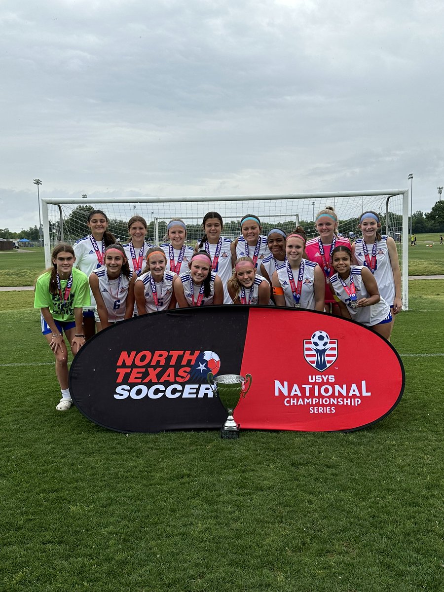 STATE CUP CHAMPIONS!  5 games 4 shutouts 18 goals scored 2 goals scored against us!  They gave everything they had in the rain today!  Next up Regionals in Baton Rouge then Nationals in Florida.  @solar_soccer @ntxsoccer_ @NationalLeague 
#wearesolar  #adames #everymomentcounts @
