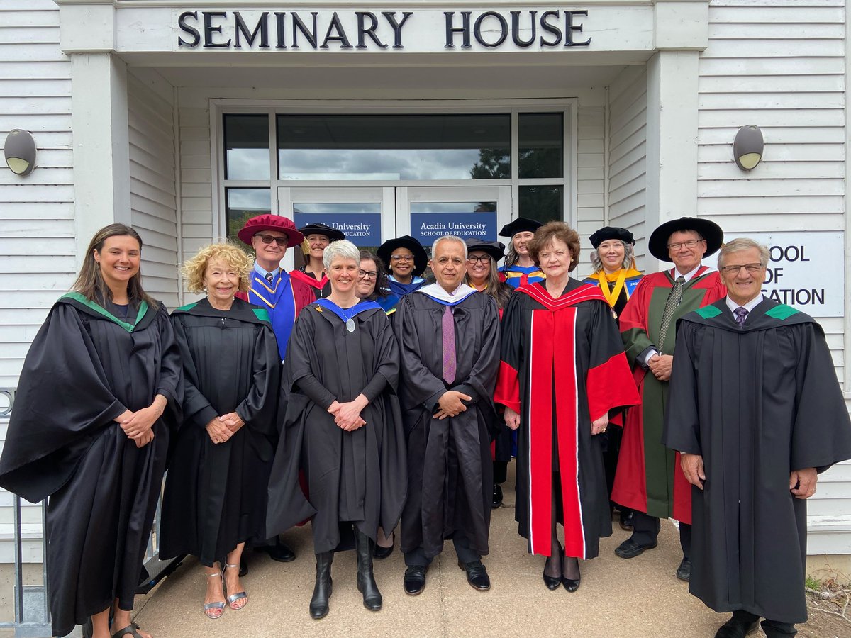 Acadia University School of Education tweet media