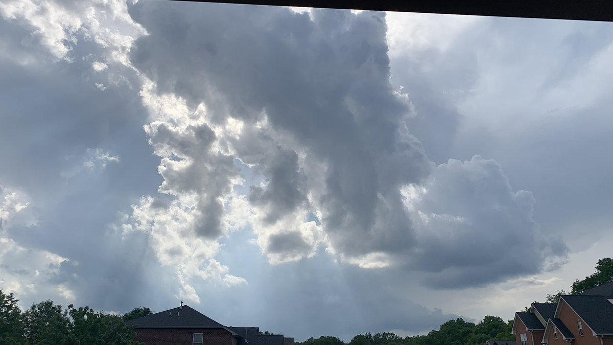 Pettus Weather on Twitter "View of the storm over Kingston Springs TN