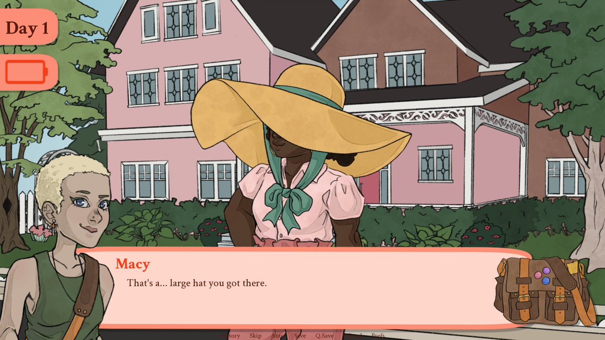 bee7worms's tweet image. The demo for FLORAL: The Blooming Cycle is now OUT!

As Macy, you have seven days to get used to the town and find Bailey a  date. People keep gifting you plants, there are cats in your backyard,  and what is UP with that new donut shop?

#BlossomVNJam #visualnovel #amaregame