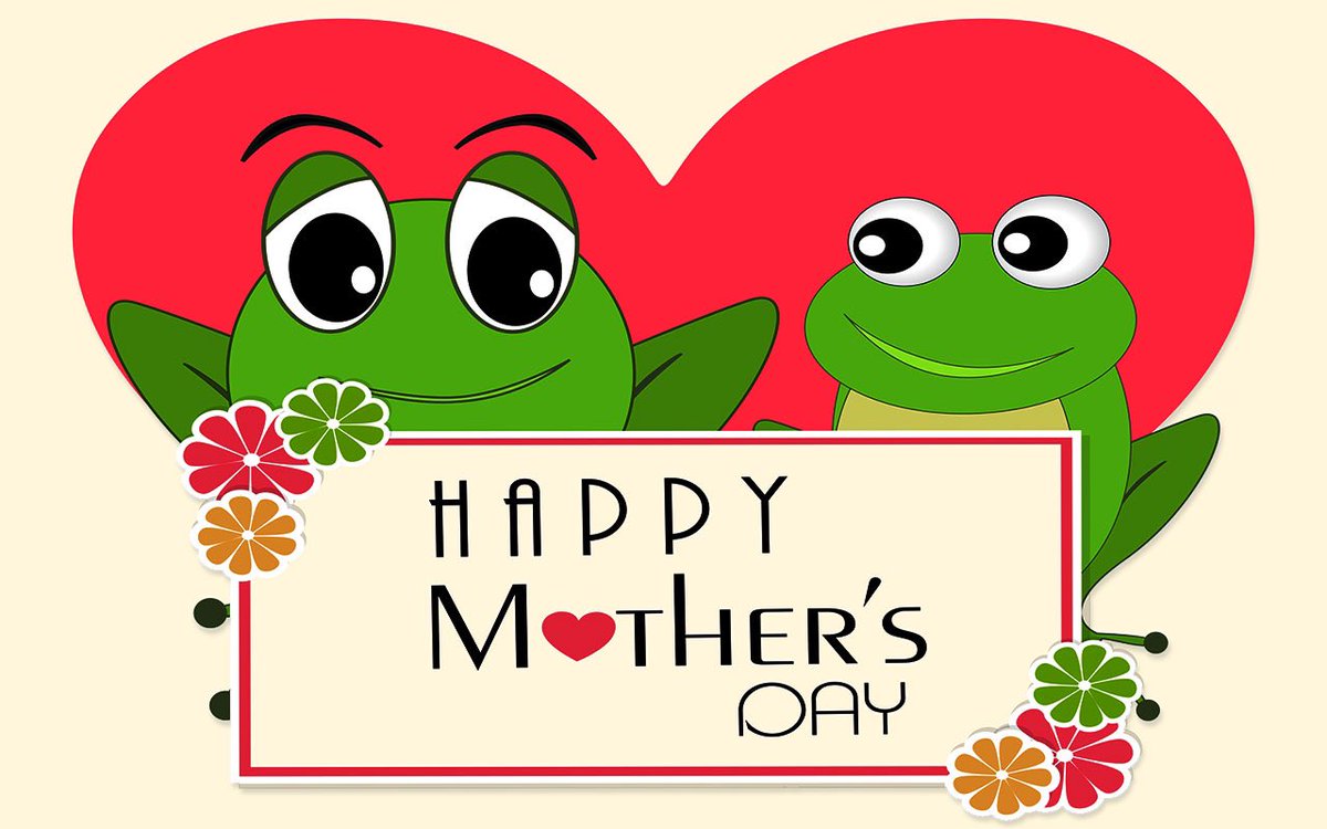 Madfrogeast's tweet photo. Happy Mothers Day!  
We appreciate you! 💚 https://t.co/4jZ2ZOGELf