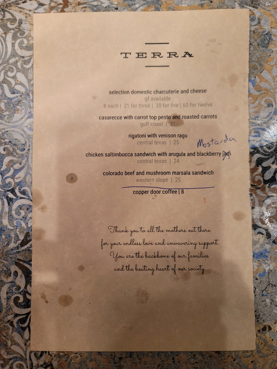 Another successful holiday brunch. Happy Mothers Day to all the moms out there. We wouldn't be here without you. 

And to my mother personally. I love you so much. Thank you for your endless support. I wish I was spending today with you.