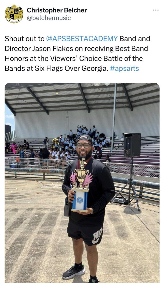 Nothing wrong with finishing spring marching band with a little hardware! 

@sara_womack <a href="/APSBESTACADEMY/">BEST Academy at The Thomas W Dortch Jr Institute</a> <a href="/aps_cskywla/">Coretta Scott King Young Womens Leadership Academy</a>