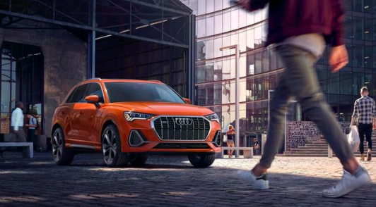 GeraldJAudi's tweet photo. With its sharp exterior, the Audi Q3 is made for the spotlight. Shop for yours here: https://t.co/2mLrFqFv06 https://t.co/tIUb2jvn0P