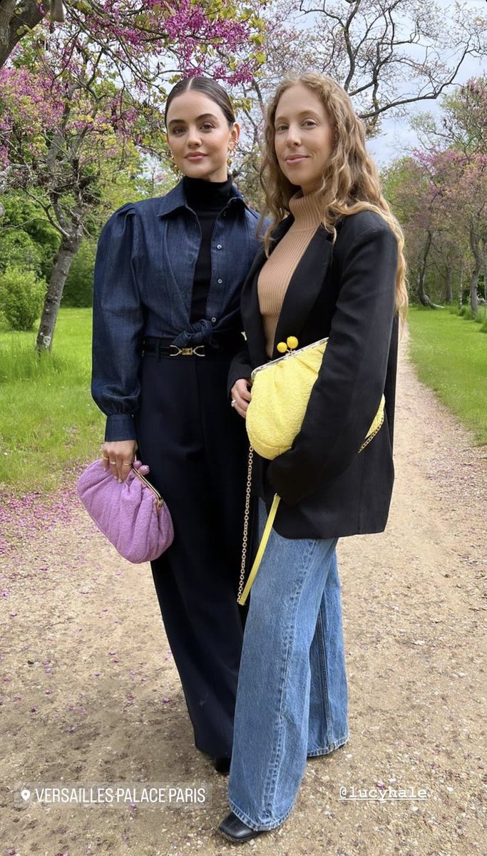 _lucyhalenews_'s tweet photo. Lucy Hale in Paris via Claire Leahy instagram stories days ago. https://t.co/FCwmJcFfz2