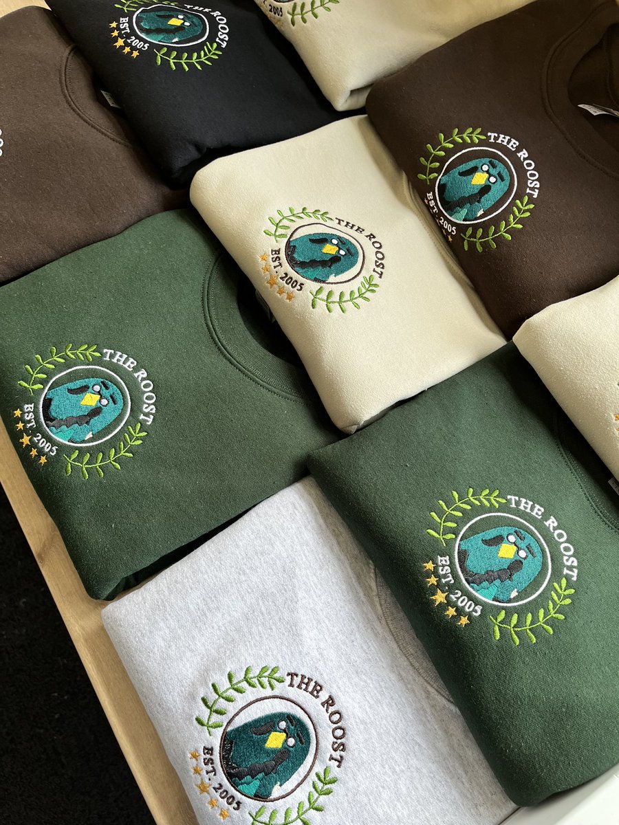 nooksneedlesco's tweet image. ⭐️ GIVEAWAY ⭐️

Giving away one Roost sweatshirt or hoodie (your choice!) featuring Brewster from ACNH ☕️💚 

To enter:
✨Follow me &amp;amp; @splashjaguar 
✨Like &amp;amp; RT this post
✨Reply with which colour is your favourite! 

Open internationally! 🌏✈️

Closes May 23rd 💛