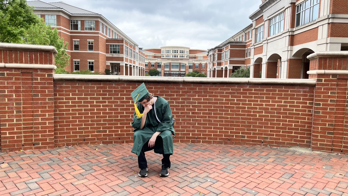 theRab's tweet photo. The day after graduation is the first day of the rest of your life. 🤙 

@unccharlotte @CLT_CCI @49erAlumni 

#computerscience #49erGrad23 #datascience #classof2023 #AI #UNCC https://t.co/hEl5HMcKvV
