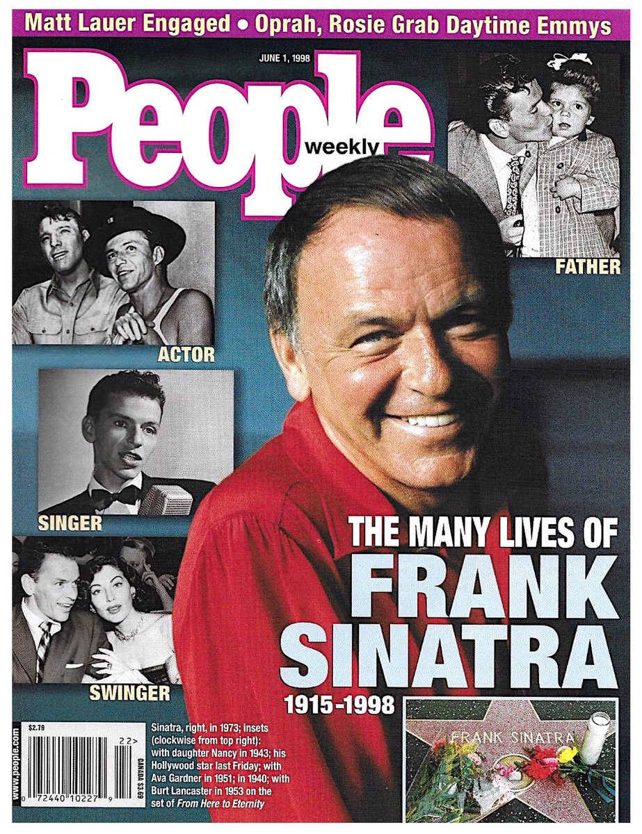 Frank Sinatra When He Died RetroNewsNow on Twitter: "On May 14, 1998, Frank Sinatra died at the