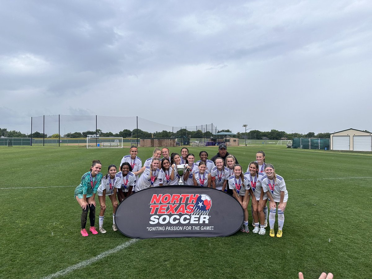 We secured the 3-peat & hardware with a 1-0 win!  I’m so proud of our hard work and happy to have  contributed the game winning goal!  #wearesolar

@SolarSoccer07G @solar_soccer @teamgiveandgo @ntxsoccer_ @ImYouthSoccer @ImCollegeSoccer @Gosset41 @LeeBenting