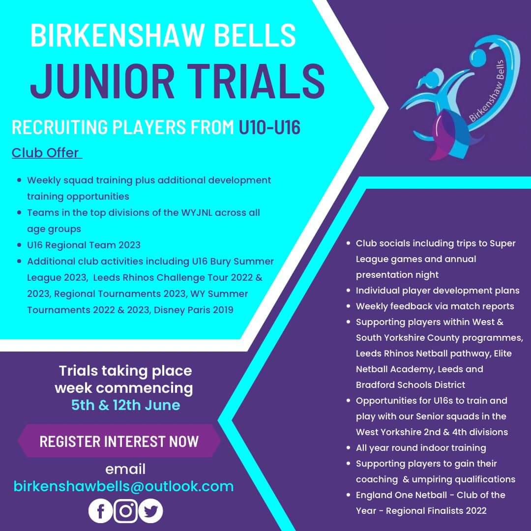 BirkyBellsNC's tweet photo. Existing club members do not need to register but please copy &amp; share and for any twitter followers  wondering whether we might be the club for you ...pop along to trial and take it from there 💙💜 https://t.co/HzMW4N5039