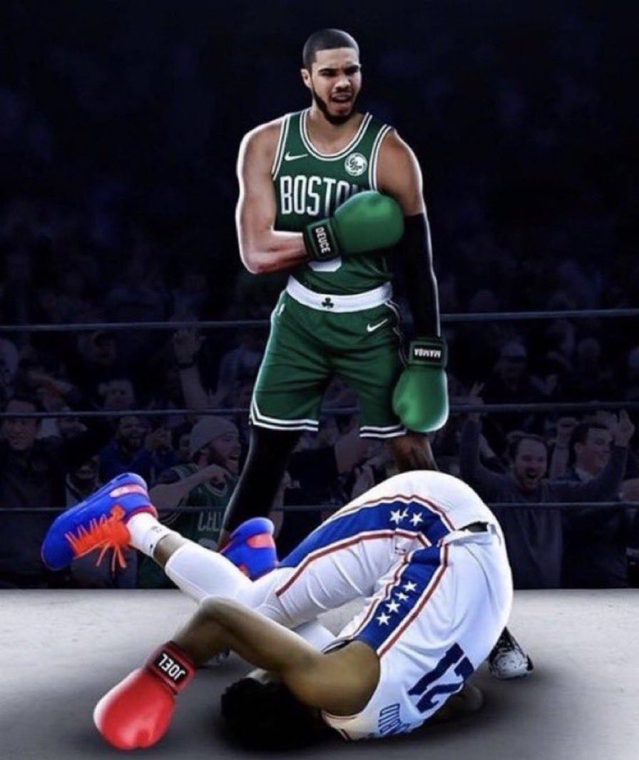 patriotsszn6's tweet photo. Celtics win game 7 with Tatum dropping 51 points 13 Rebounds 5 Assists HIM #BleedGreen https://t.co/q1LXUK46Br