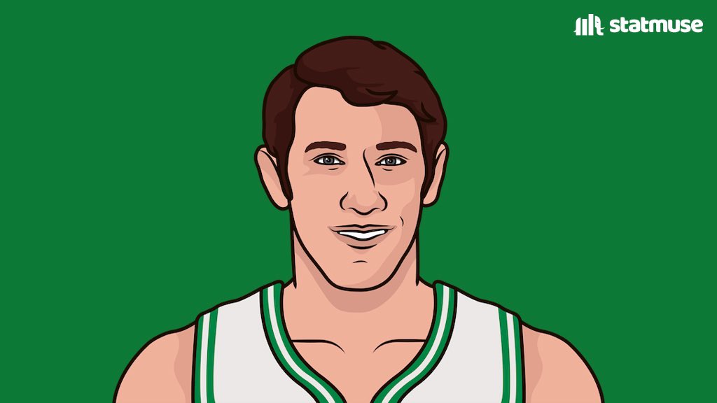 CelticsMuse's tweet photo. Celtics with a 40/10 Playoff Game:

– Jayson Tatum (today)
– Larry Bird
– Paul Pierce
– John Havlicek 

Special. https://t.co/3kUZR3h1gy