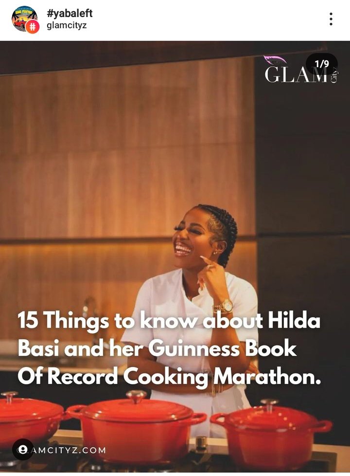 michaelokoli7's tweet photo. 15 things to note about @hildabacicooks 
#Yabaleft #glamcityz #Hildabacicookathon https://t.co/A4Ggm9UBA8