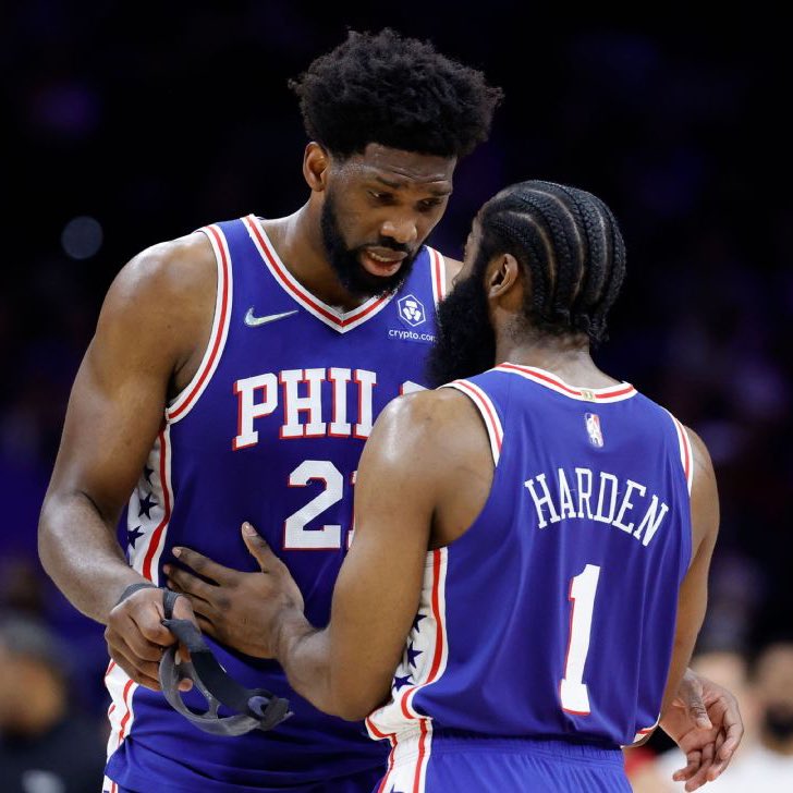 LegionHoops's tweet photo. Embiid and Harden in Game 7:

24 points
9 turnovers
27% FG

Not ideal… https://t.co/WbKxkz2Gjk