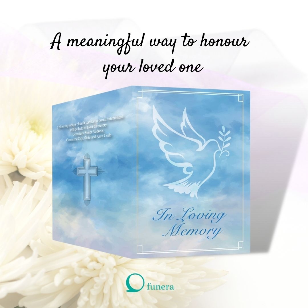 funerasydney's tweet image. Celebrate your loved one's life with a personalized order of service booklet from Funera. A beautiful and lasting tribute to keep their memory alive. 

#FuneralOrderOfService #PersonalisedKeepsake #CelebratingLife #Funera