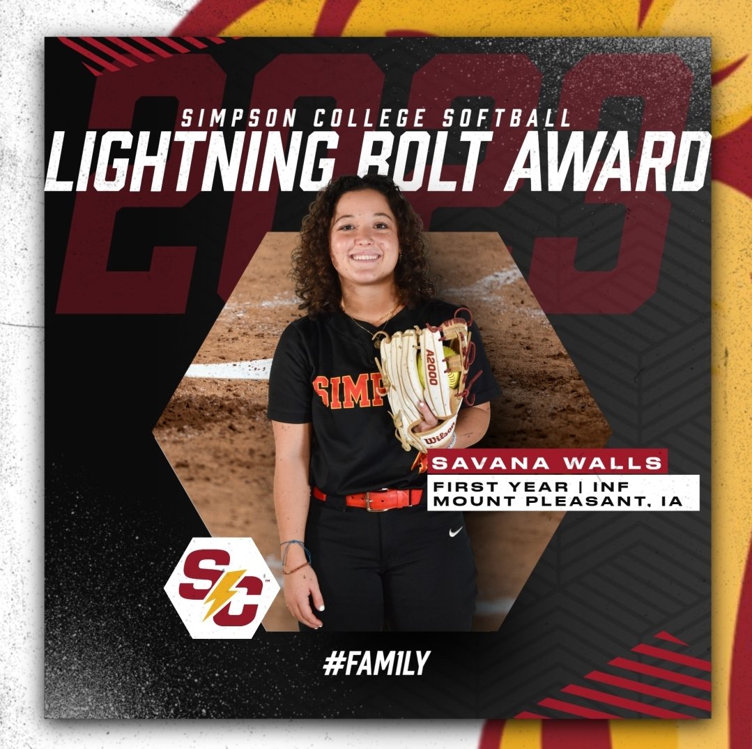 The Team has voted and here are the 2023 FAM1LY Awards!
Second Up...

LIGHTNING BOLT AWARD-  <a href="/WallsSavana/">Savana Walls</a>

#RollStorm #FAM1LY 🌪⛈️⚡️🥎