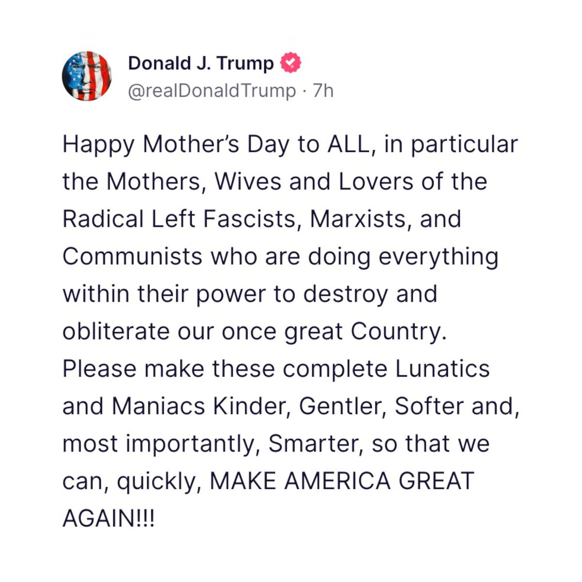 TEXAS Niner🤘🏽⛏🔥🌊 on Twitter "RT NoLieWithBTC Biden’s Mother’s Day