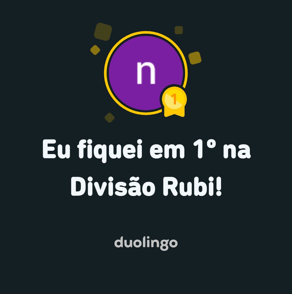 7LightsMore1's tweet photo. Aprenda comigo no Duolingo! Eu estou indo super bem no ranking! O Duolingo é grátis, divertido e eficaz pra aprender idiomas. Quer vir também? https://t.co/jzuwhHN4j8 https://t.co/DL7rNbL9xo