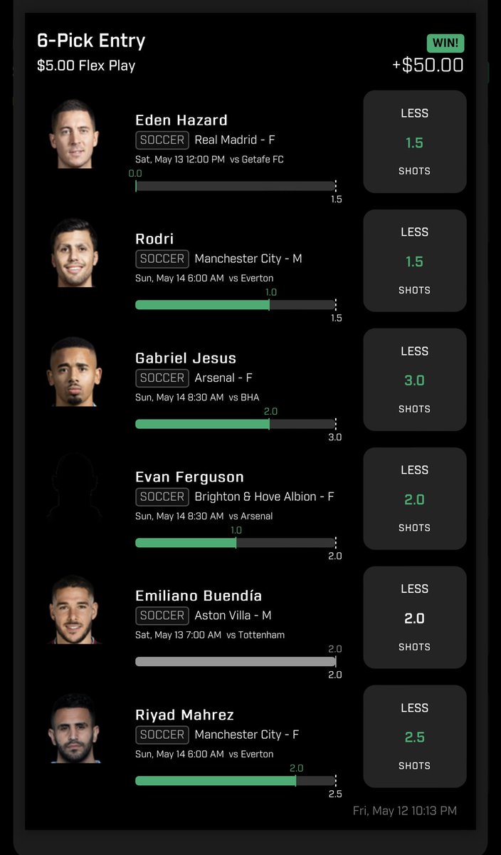 nathanos07's tweet photo. Woke up to this beauty from #prizepicks And a bunch of over totals for game 7 and fading Maxey LOL 
Thanks to @DGFantasy @plusev @TJ_DGF https://t.co/erwET2QAmU